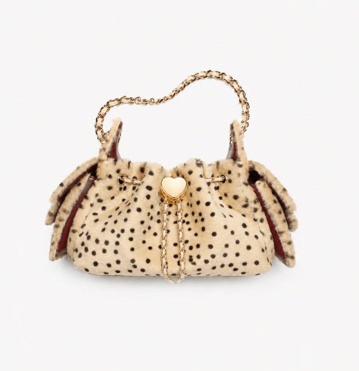 Sac Fourrure Léopard Chaîne Dorée – Sac Tendance Femme 2026