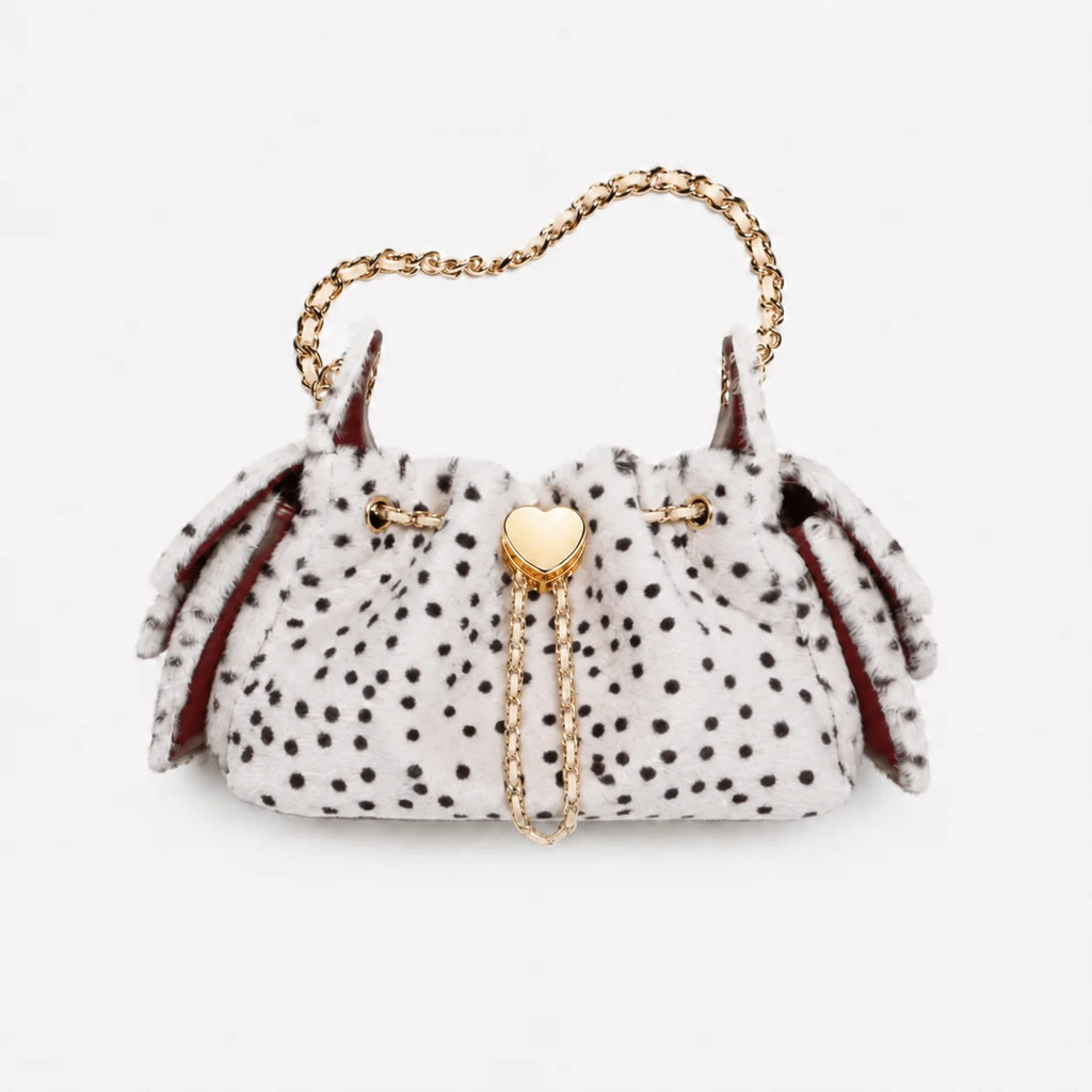 Sac Fourrure Léopard Chaîne Dorée – Sac Tendance Femme 2026